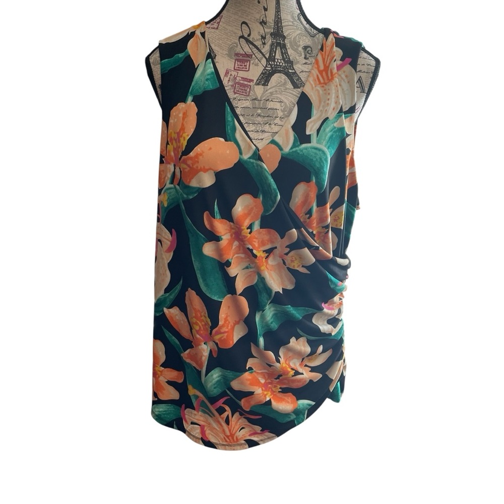 INC International Concepts Graphic Print Top